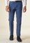 Angelico Pantalone mastice cotone micro-stampa regular Spedizione Gratuita