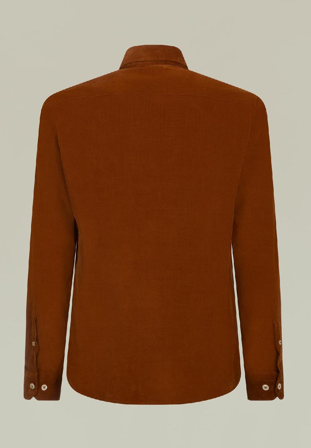 Angelico Camicia bruciato velluto Consegna Veloce