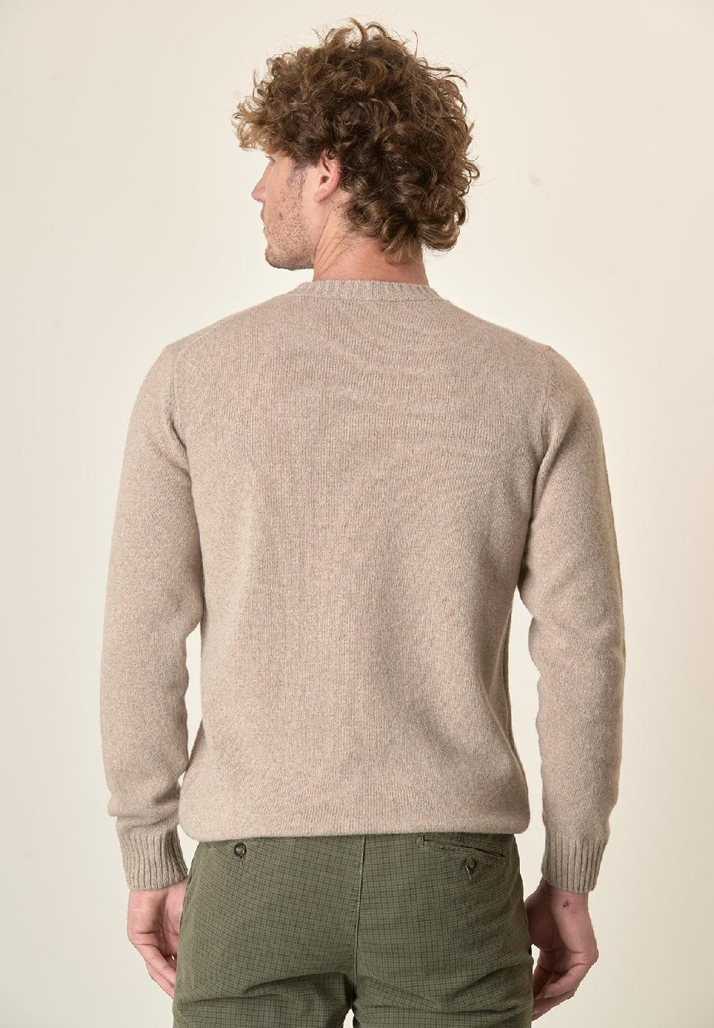 Angelico Girocollo naturale puro cashmere 2025