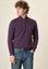Angelico Lupetto zip blu navy misto lana Pezzi Unici