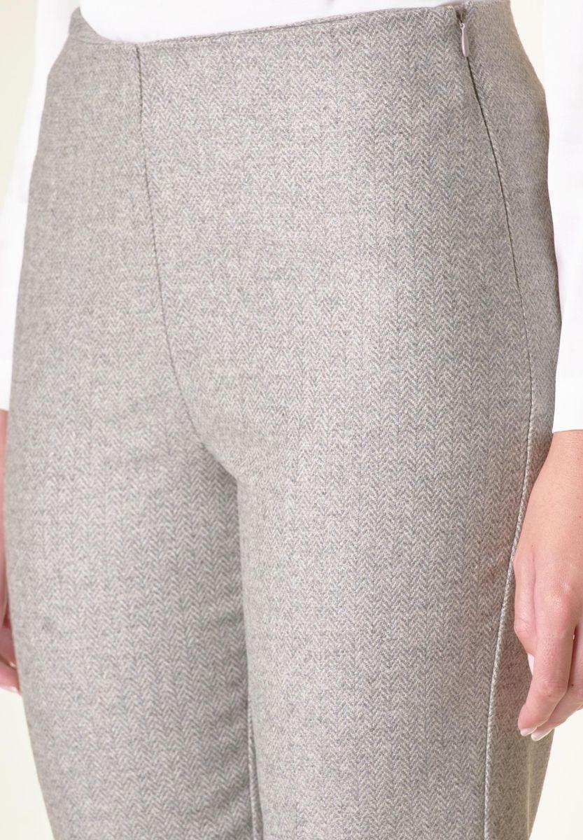 Angelico Pantalone grigio spigato sigaretta lana Presa