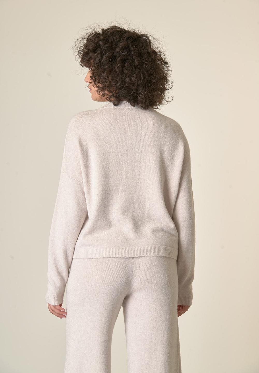 Angelico Cardigan avorio bottoni Offerte