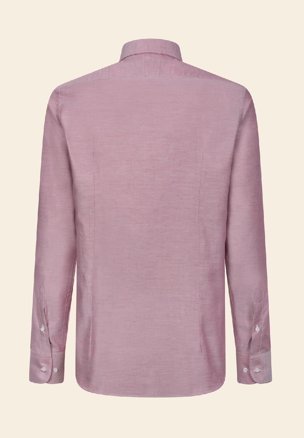Angelico Camicia rossa oxford cotone slim fit Nuova