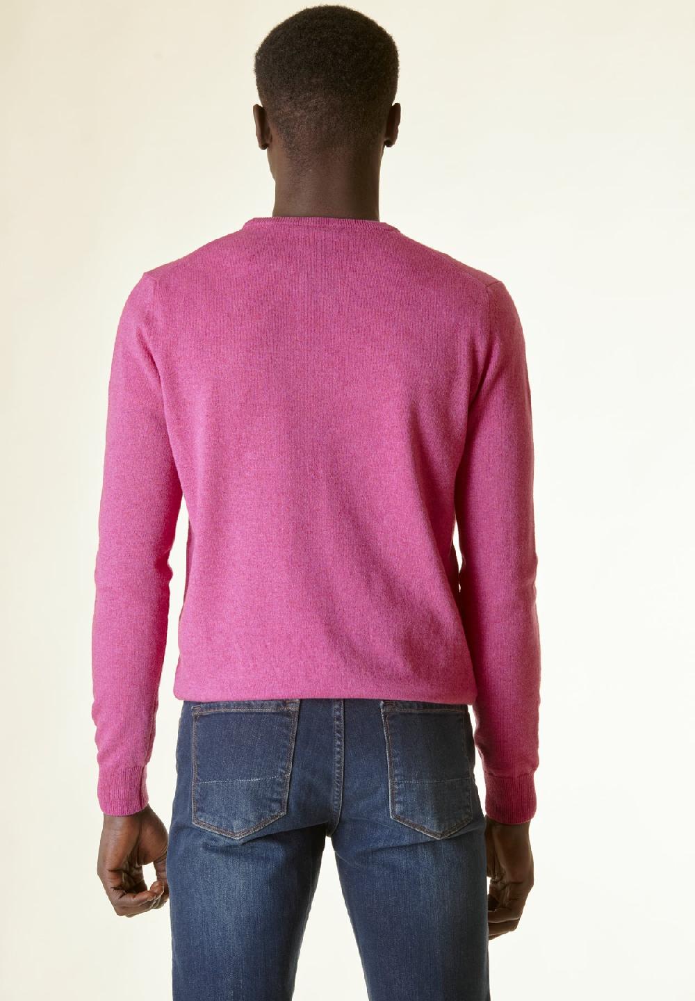 Angelico Girocollo rosa antico misto-cashmere 2025