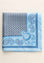 Angelico Pochette azzurra blu fantasia cashmere seta Sottocosto