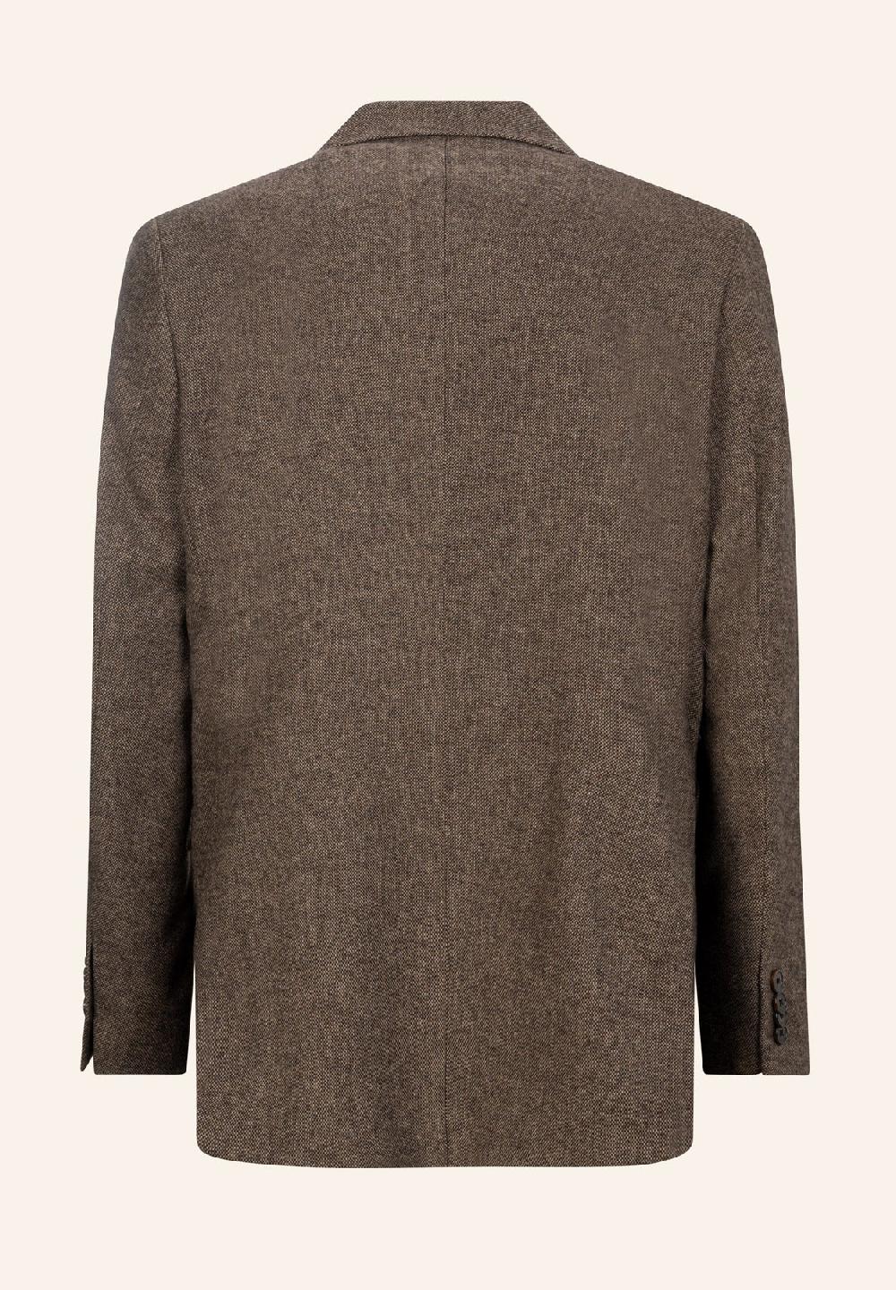 Angelico Giacca marrone knickerbocker misto lana comfort fit Qualità Garantita