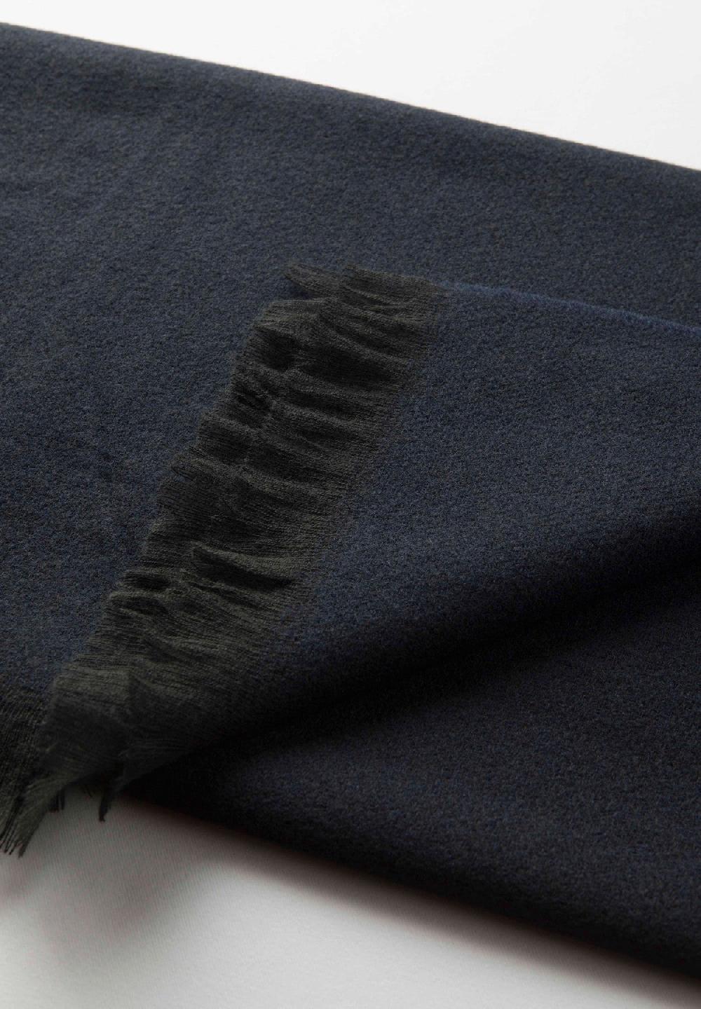 Angelico Sciarpa blu scuro melange Saldi