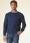 Angelico Girocollo blu grana di riso misto lana Vendite Flash