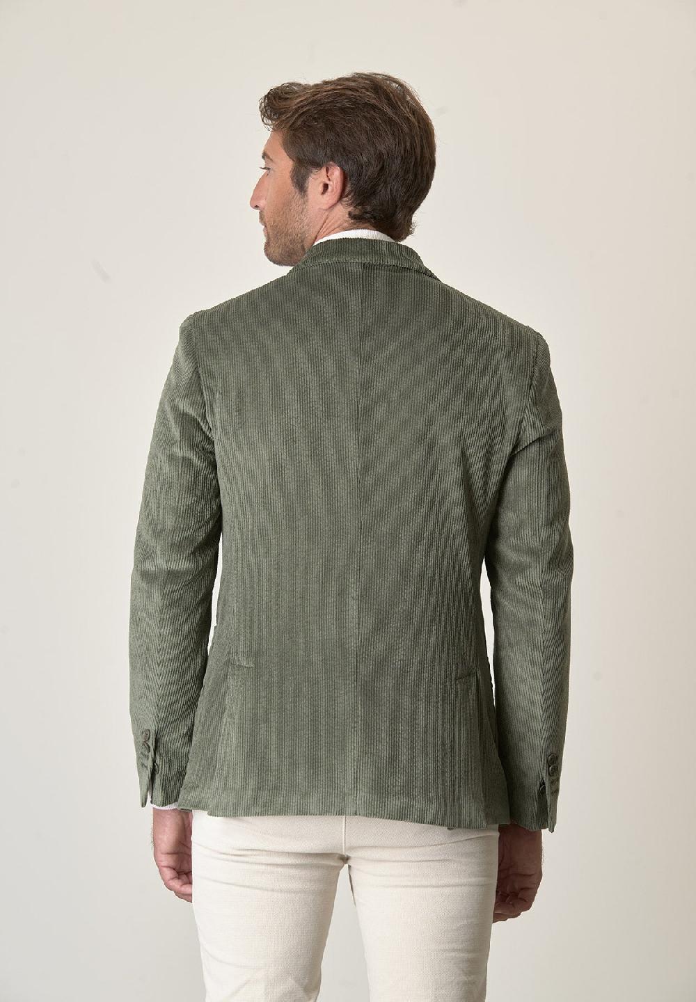 Angelico Giacca verde velluto Pezzi Unici